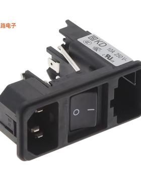 KD14.4101.107 -[全新PWR ENT MOD RCPT IEC320-C14 PNL]