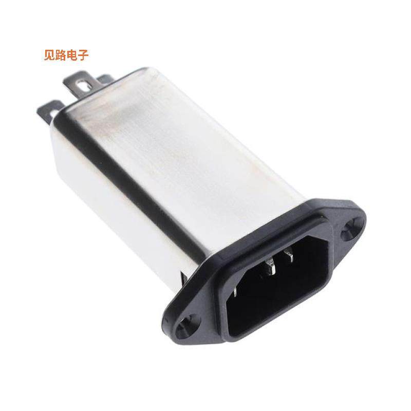 FN9255B-2-06 -[全新PWR ENT RCPT IEC320-C14 PANEL QC]