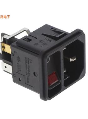 DC11.0021.201 -[全新PWR ENT MOD RCPT IEC320-C14 PNL]