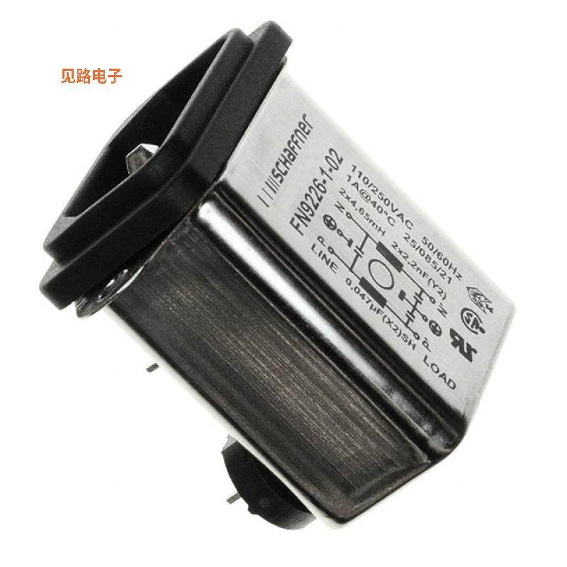 FN9226-1-02 -原装[PWR ENT RCPT IEC320-C14 PNL SLDRIE