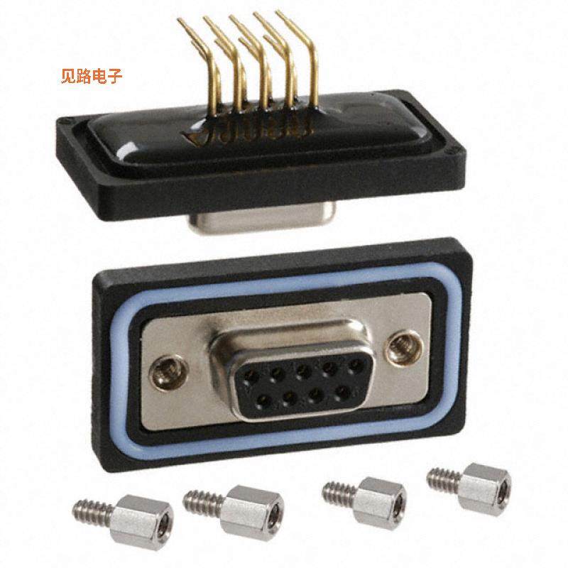 A-DF 09 AA-WP -原装[CONN D-SUB RCPT 9POS R/A SOLDERD-Sub