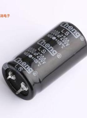 LS108M200O45RR0VH2SP0 -[原装牛角型电解插件,D25xL45mm