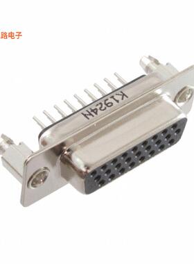 K86X-AD-26S-BR -[全新CONN D-SUB HD RCPT 26P VERT SLDR]