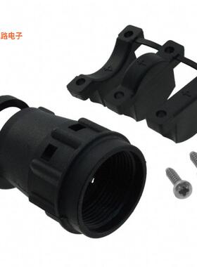 TR14ASR1N -原装[CONN BACKSHELL W/CLAMP SZ 14 BLK底壳，电缆夹