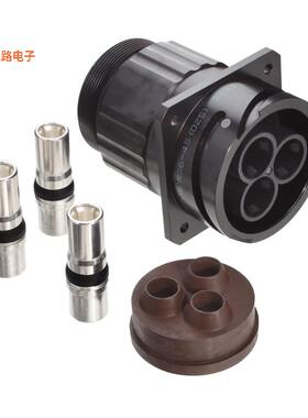 GTCE030R36-4S(025) -[全新GTC-E, SQUARE FLANGE RECEPTACLE,]