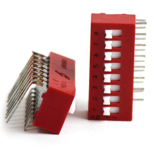 78B06ST -[全新SWITCH SLIDE DIP SPST 0.15A 30V]