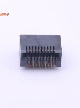 KSP20LG154 -[全镀金15USMD,P=0.8mm,卧贴光模块