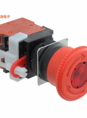 A22EL-M-T2-02 -[全新SW E-STOP TWIST RESET 10A 110V]