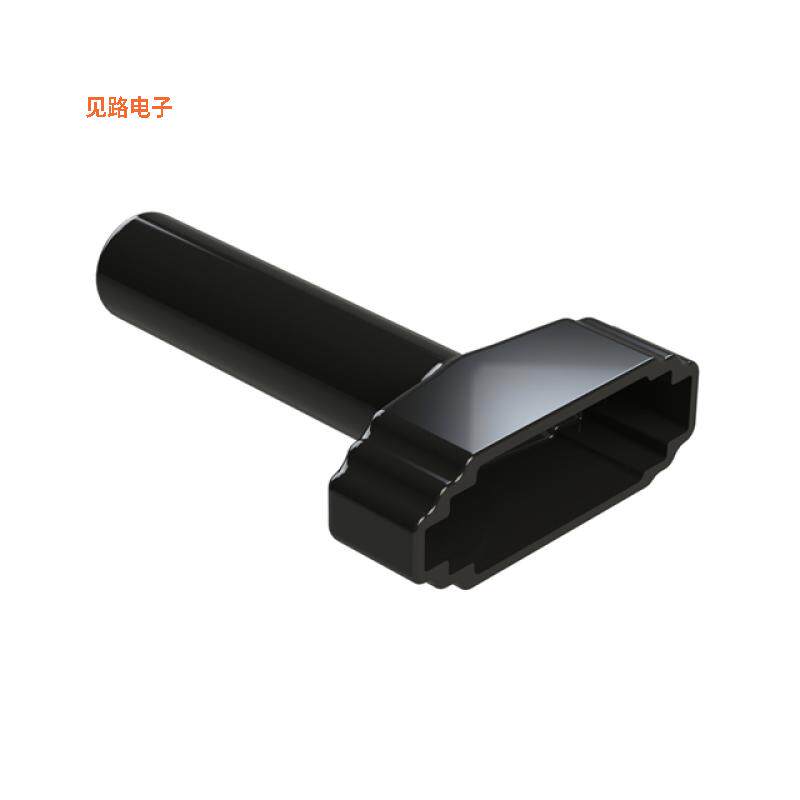 ATM12S-BT-BK -原装[BOOT FOR 12 POSITION PLUGS, BLAC套管