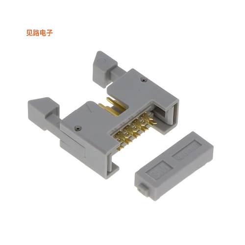 4610-7251 -原装[CONN PLUG 10P IDC 26-28AWG GOLD插头