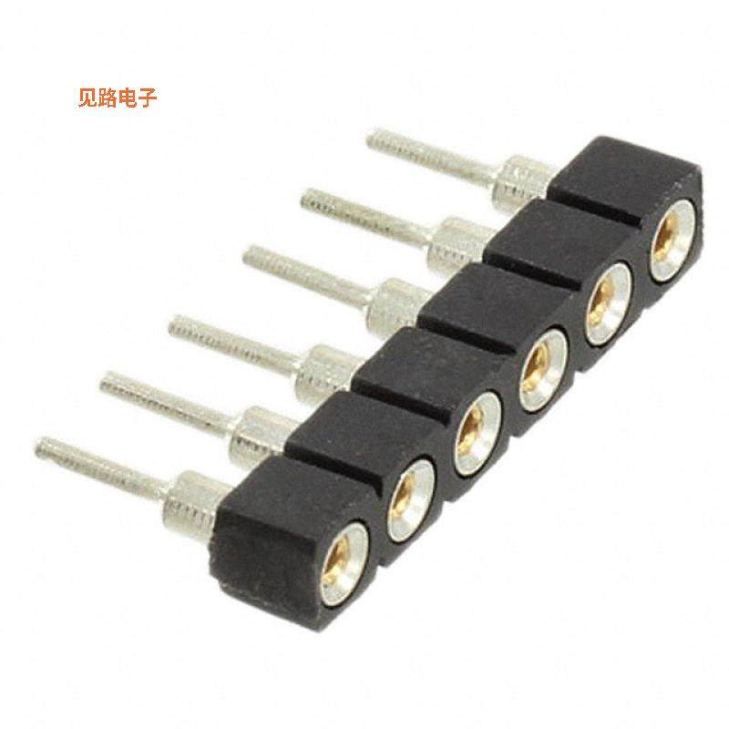 06-0518-10H -原装[CONN SOCKET SIP 6POS GOLDSIP