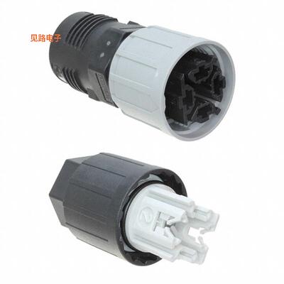 1423988 -[全新CONN DISTRIBUTOR 4POS SILVER IDC]