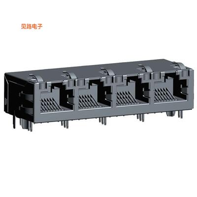 ARJM14A1-502-AB-EW2 -原装[CONN JACK 4PORT PCBRJ45