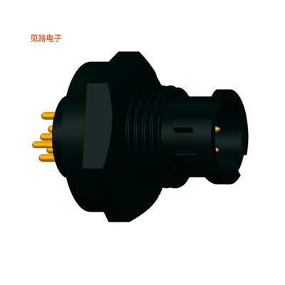 AU-06PMMP-LC7001 -[全新CONN RCPT MALE 6POS GOLD SOLDER]