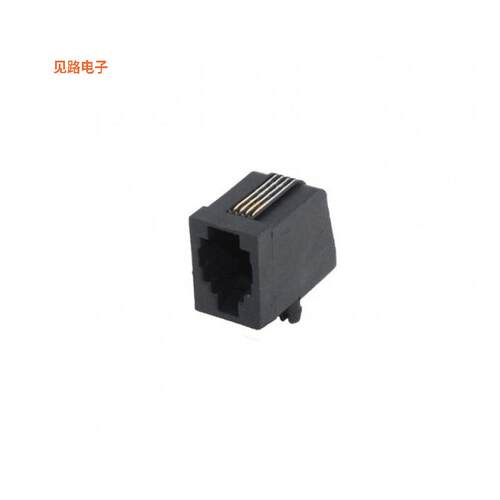 MHRJJ44NFRA -原装[4P4C SOCKET RIGHT ANGLE NO FLANG插孔