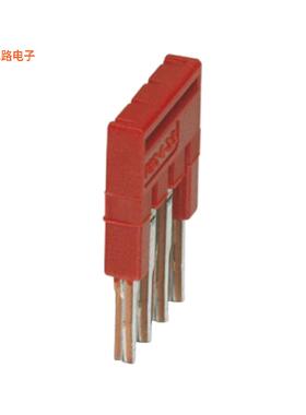 3213030 -[全新JUMPER TERM BLK 4POS FLAT PIN]