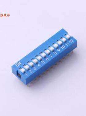 SMQS-12B-TP -[原装拨码插件,P=2.54mm