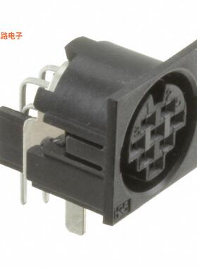 HR12-10R-8SDL(71) -[全新CONN RCPT FMALE 8POS TIN SOLDER]