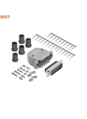 DCT-25MP-KIT -原装[CONN D-SUB PLUG 25POS CRIMPD-Sub