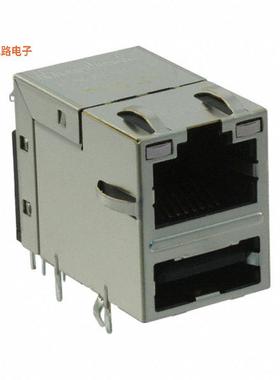 0821-1X1T-43-F -原装[CONN JACK 1PORT PCB带 USB A 的 RJ45