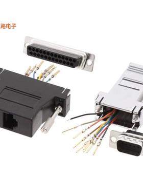 MHDA25-PMJ8-K -[全新25 WAY MALE D-SUB TO RJ45 ADAPTO]