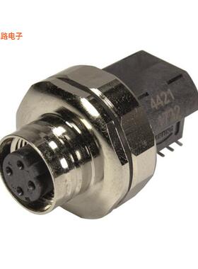 21033814422 -[全新CONN RCPT FMALE 4POS GOLD SOLDER]