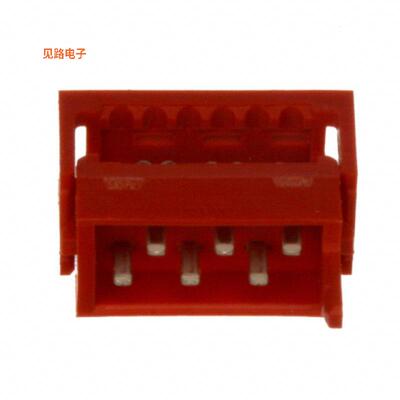 215083-6 -[全新CONN PLUG 6POS IDC 28AWG TIN]