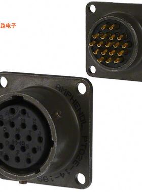 PT02E-14-18S -[全新CONN RCPT FMALE 18P SOLDER CUP]