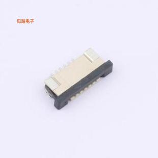 卧贴 FFC CL1.0 H2.5 6PIN FPC连接器SMD 原装 SMT P=1mm