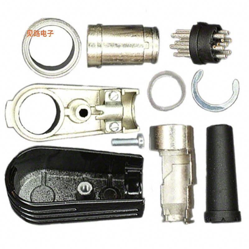 T 3475 005 -原装[CONN PLUG MALE 7P SILV SLDR CUP插头，公引脚