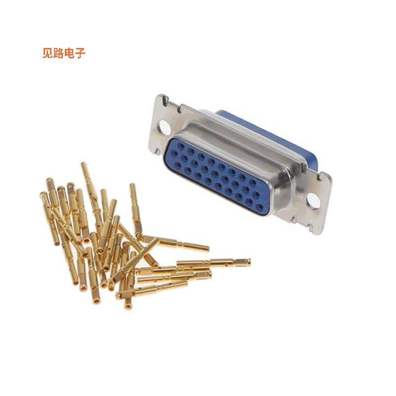 DD26S1000S -原装[CONN D-SUB HD RCPT 26POS CRIMPD-Sub，高密度