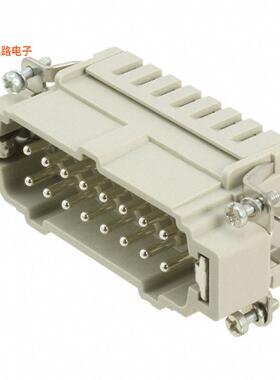 09330162626 -原装[INSERT MALE 16POS+1GND PUSH IN插件