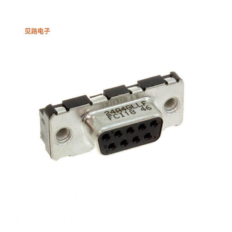 D09S24A4GL00LF -原装[CONN D-SUB RCPT 9POS VERT SOLDERD-Sub