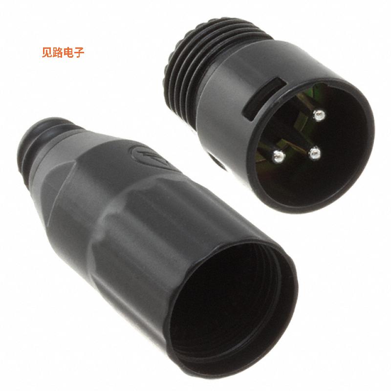 AAA3MBZ -原装[CONN RCPT MALE XLR 3P SOLDER CUP插座，公形引脚