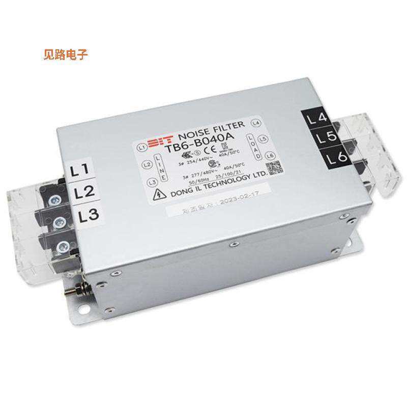 TB6-B040AS -原装[LINE FILTER 40A CHASSIS MOUNT三相（角接）