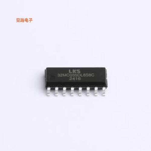 LKS32MC035DL6S8C -[原装单片机(MCU/MPU/SOC)SOP-16L