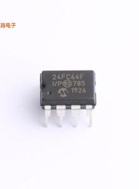24FC64F-I/P -[原装IC EEPROM 64KBIT I2C 1MHZ 8DIPPDIP-8