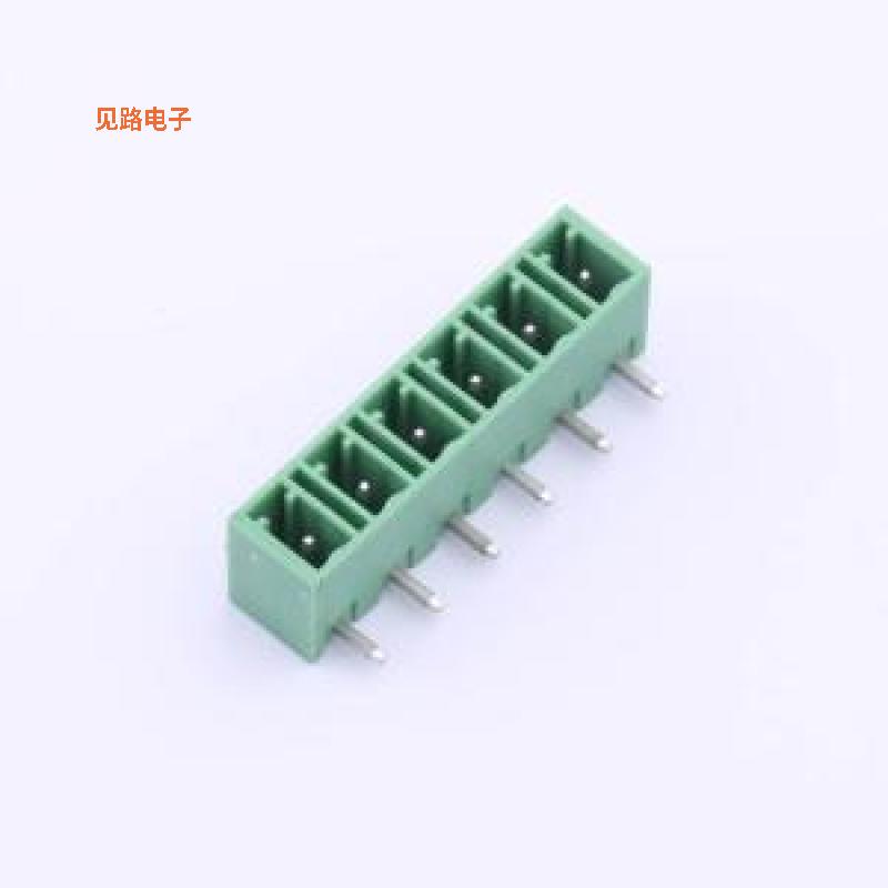 DB1ERC-5.08-6P-GN -[原装插拔式接线弯插,P=5.08mm