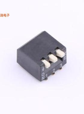 HX 2.54-3P TPCB -[立贴侧拨SMD-6P,9.02x11mm拨码