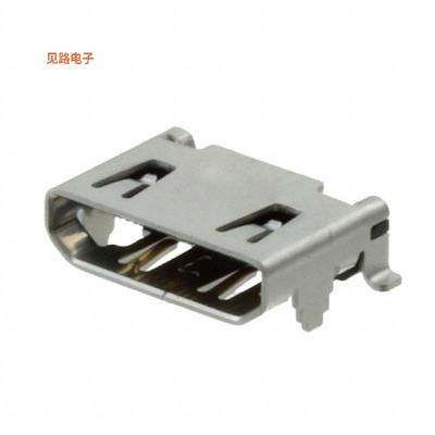 2013978-1 -原装[CONN RCPT MINI HDMI 19POS SMD RAHDMI - Mini