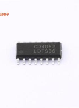 CD4052BM96-CN -[原装模拟/多路复用器SOP-16