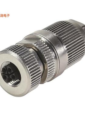 21032962506 -原装[CONN PLUG FMALE 4POS GOLD IDC插头，母插口