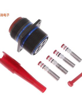 MS3450W22-22S -[全新CONN RCPT FMALE 4POS GOLD CRIMP]