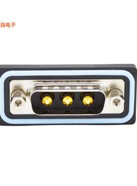 CDFV3W3113L411 -[全新CONN D-SUB PLG 3POS PNL MNT SLDR]