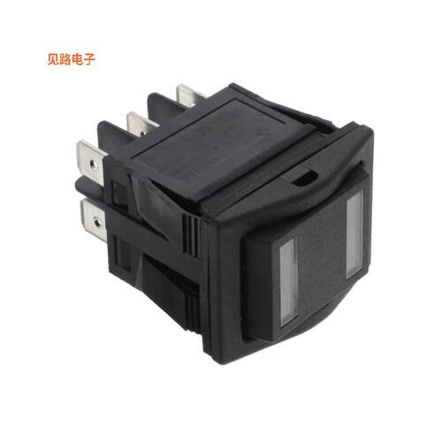 RB543A1100-136 -[全新SWITCH ROCKER DPDT 16A 125V]