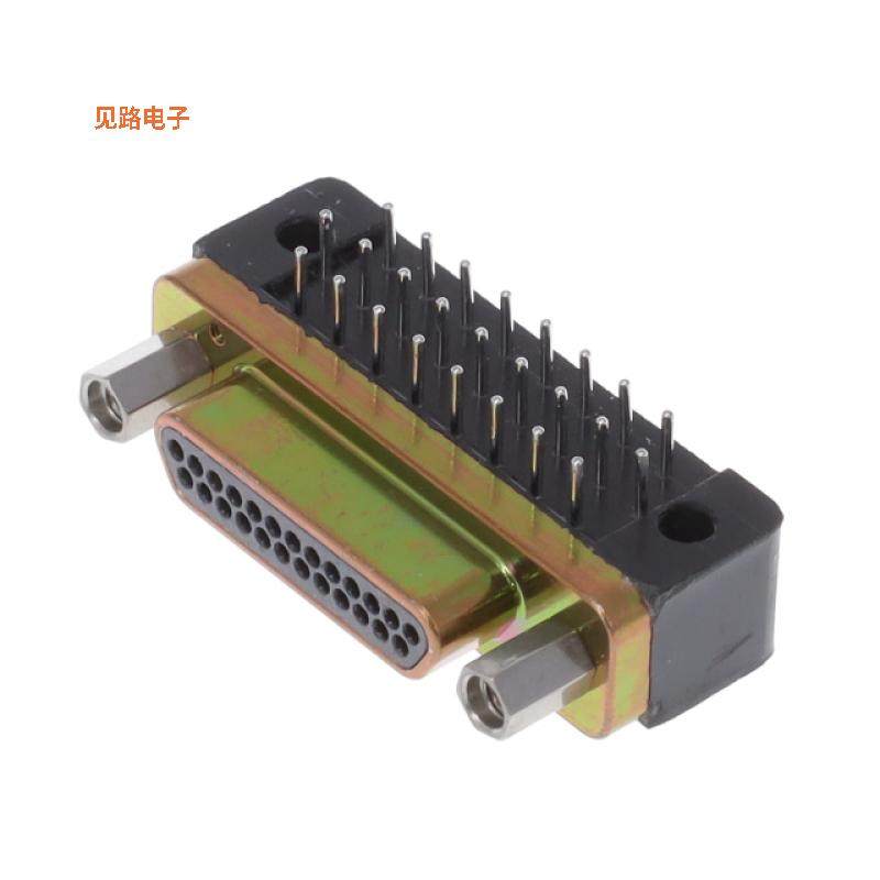 M83513/10-D01CP -[全新CONN MICRO-D PLUG 25POS R/A SLDR]