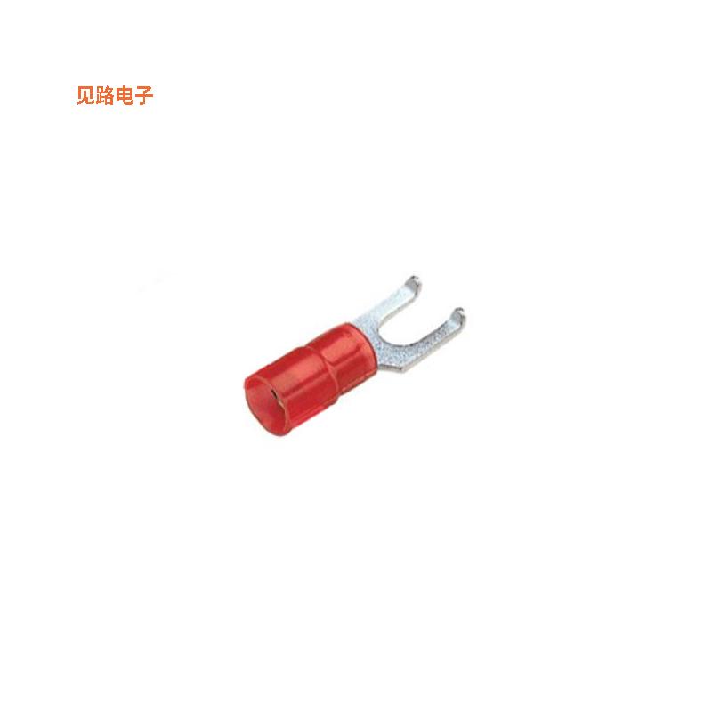 PV18-10FFB-3K -原装[CONN SPADE TERM 18-22AWG #10 RED带法兰