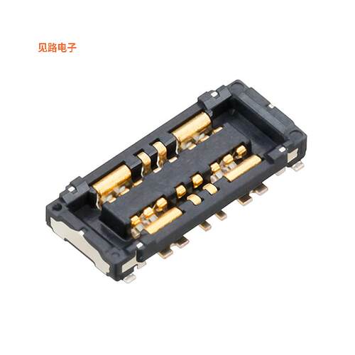AXF382700 -原装[CONN SOCKET 8POS SMD GOLD插口，中央触点带