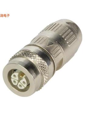 21038962525 -原装[M12 K-CODE PUSHPULL 4+PE PIN, FE插头外壳