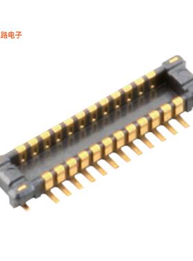 AXF6A2412A -原装[CONN HDR 24POS SMD GOLD接头，外罩触点